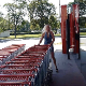 A mature, blonde, German woman takes a piss and shit in front of a grocery store and in full public view. See movie 12203 for more. Presented in 720P HD. About 2 minutes.